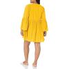 Mud Pie Women’s Raylee Eyelet Dress(Yellow)