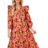 Mud Pie Women’s Women Priscilla Midi Dress(Rust/Copper)