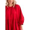 Mud Pie Women’s Women’s Adriana Bow Dress(Red)