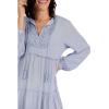 Mud Pie Women’s Women’s Esther Tiered Dress(Blue)