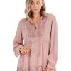 Mud Pie Women’s Women’s Esther Tiered Dress(Mauve)