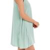 Mud Pie Women’s Women’s Inman Ribbed Dress(Seafoam)