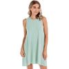Mud Pie Women’s Women’s Inman Ribbed Dress(Seafoam)