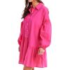 Mud Pie Women’s Women’s Mary Ruffle Dress(Pink)