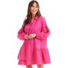 Mud Pie Women’s Women’s Mary Ruffle Dress(Pink)