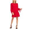 Mud Pie Merritt Flounce Womens Dress(Red)