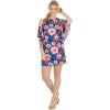 Mud Pie Women’s Birdie Ruffle(Blue)