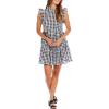 Mud Pie Women’s Dewberry Women’s Sleeveless Tiered Flounce Dress(Black)