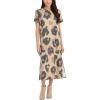 Mud Pie Women’s Estelle Midi Dress(Tan)