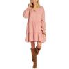 Mud Pie Women’s Mud Pie Kynlee Womens Dress(Mauve)