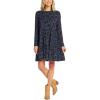 Mud Pie Women’s Mud Pie Minnie Tiered Womens Dress(Navy)