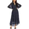 Mud Pie Women’s Mud Pie Simone Womens Maxi Dress(Navy)