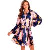 Mud Pie Women’s Mud Pie Women Celia Pleated Dress(Blue)