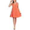 Mud Pie Women’s Mud Pie Women’s Mindy Tiered Dress(Coral)