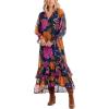 Mud Pie Women’s Women’s Colleen Maxi Dress(Floral)