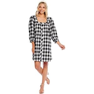 Mud Pie Atlanta(Black Gingham)