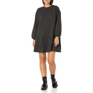 Mud Pie Women’s Kristy Sweatshirt Dress(Black)
