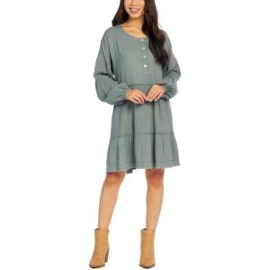 Mud Pie Women’s Mud Pie Kynlee Womens Dress(Green)