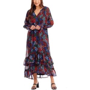 Mud Pie Women’s Women’s Colleen Maxi Dress(Leopard)