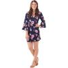 Mud Pie Mila Bell Sleeve Dress(Blue)