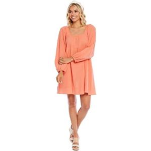 Mud Pie Women’s Mud Pie Ryland Women’s Tiered Dress(Coral)