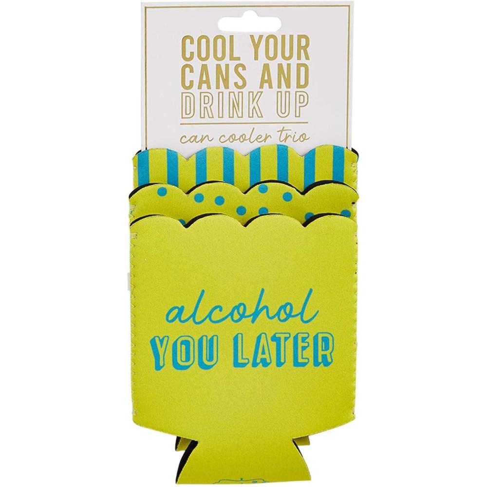 image:imageMud Pie Citrine Can Cooler Trio 5 14