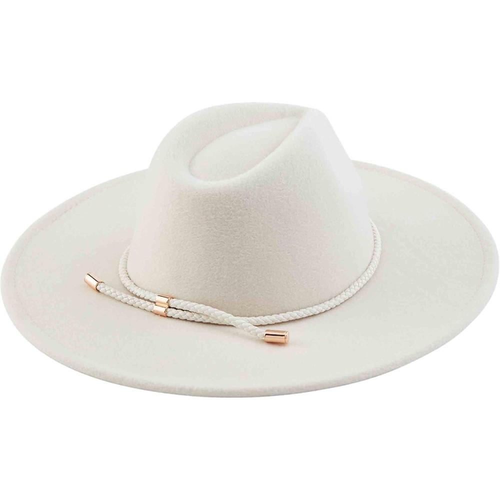 image:imageMud Pie Womens Mud Pie Womens Tied Braid FedoraCream