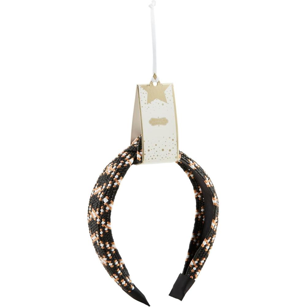 image:imageMud Pie Womens Raffia Woven HeadbandBlack One Size Fits Most