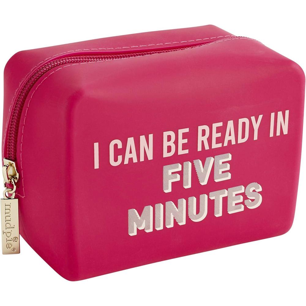 image:imageMud Pie Womens Square Silicone PouchPink