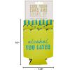 Mud Pie Citrine Can Cooler Trio, 5 1/4″