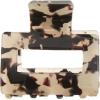Mud Pie Women’s Mini Hair Clips, Black, One Size