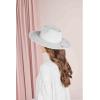 Mud Pie Women’s Mud Pie Women’s Tied Braid Fedora(Gray)
