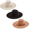 Mud Pie Women’s Women’s Braided Fedora(Black)