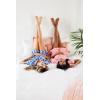 Mud Pie Women’s Women’s Julianna Pajama Set(Pink)