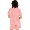 Mud Pie Women’s Women’s Julianna Pajama Set(Pink)