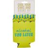 Mud Pie Citrine Can Cooler Trio, 5 1/4″