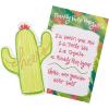 Mud Pie Summer ICON Napkins, 8.25″ x 6.45″, Cactus