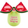 Mud Pie Summer Silicone Wine Glass Pc(Lime)