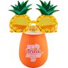 Mud Pie Summer Silicone Wine Glass Pc(Peach)