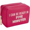 Mud Pie Women’s Square Silicone Pouch(Pink)