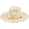 Mud Pie Women’s Women’s Braided Straw Fedora(Tan)