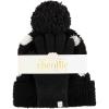 Mud Pie Women’s Women’s Chenille Beanie and Gloves(Black)