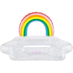 Mud Pie Party Drink Float, Rainbow
