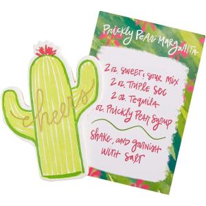 Mud Pie Summer ICON Napkins, 8.25″ x 6.45″, Cactus
