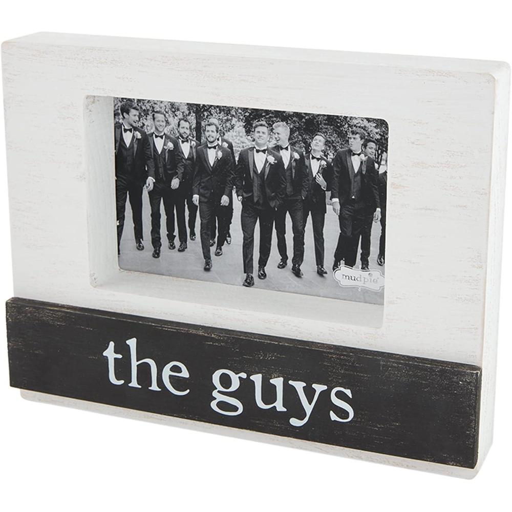 image:imageMud Pie 4 x 6 Wedding Block Frame The Guys