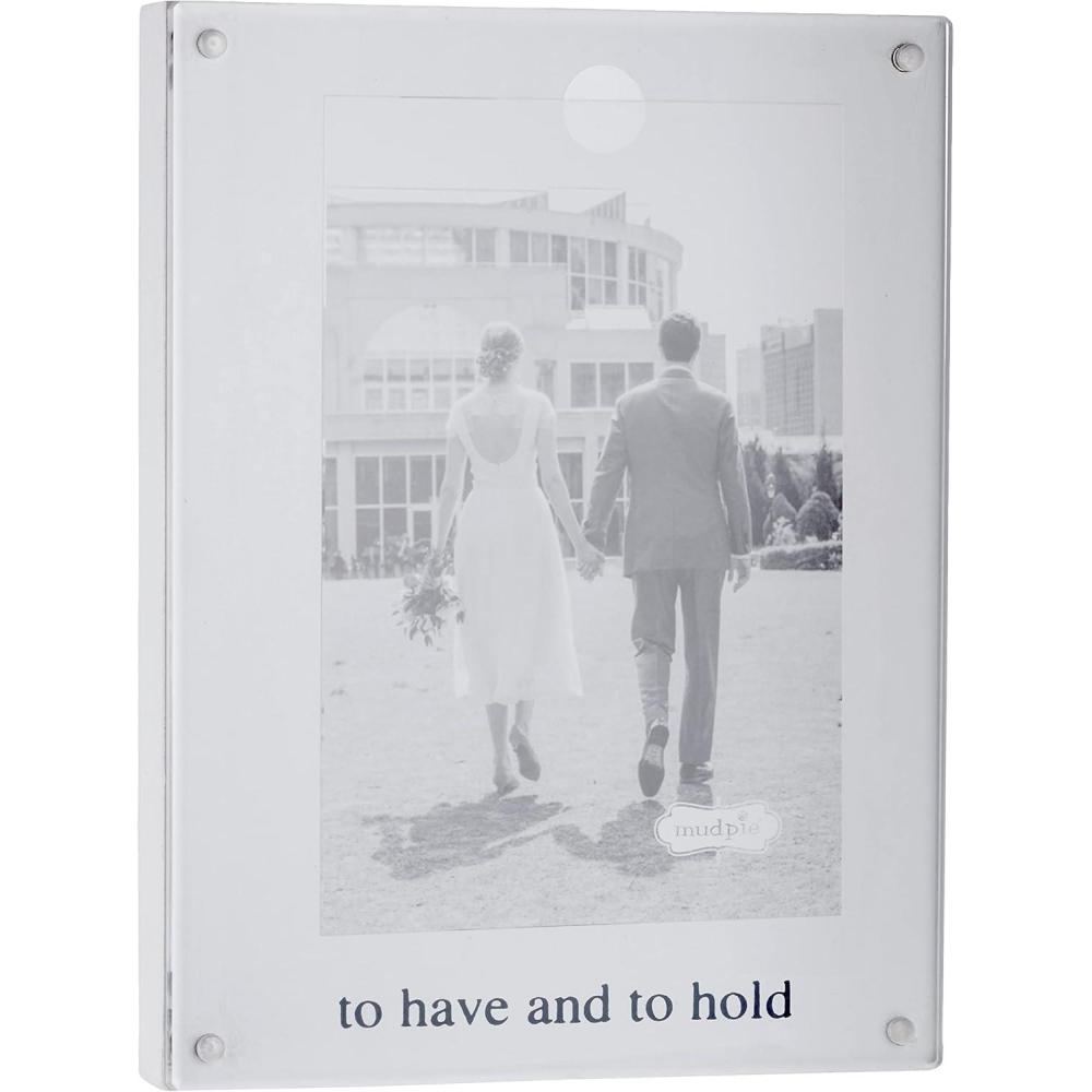 image:imageMud Pie To Have To Hold Acrylic Frame White
