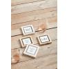 MR MRS Wood Plaque Coaster