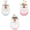 Mud Pie Engaged Wine Glass Set, We Decided; 16 Oz(Said Yes)
