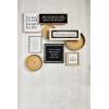 Mud Pie Est 2023 Wall Plaque, Brown