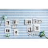 Mud Pie White 4X6 Gold Outline Marble Frame